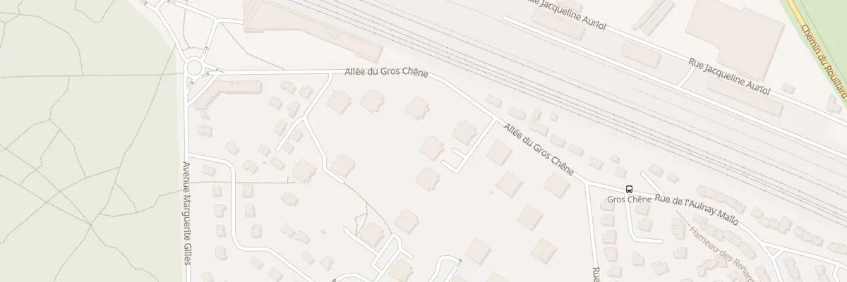 Plan du 5B All du Gros Chene à Verneuil-sur-Seine