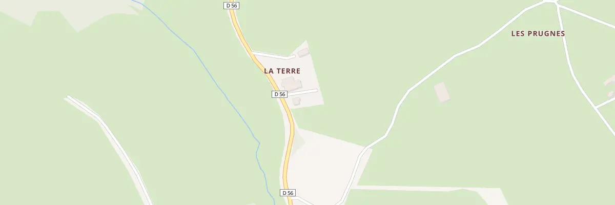 Plan du 2 La Terre à Nouziers