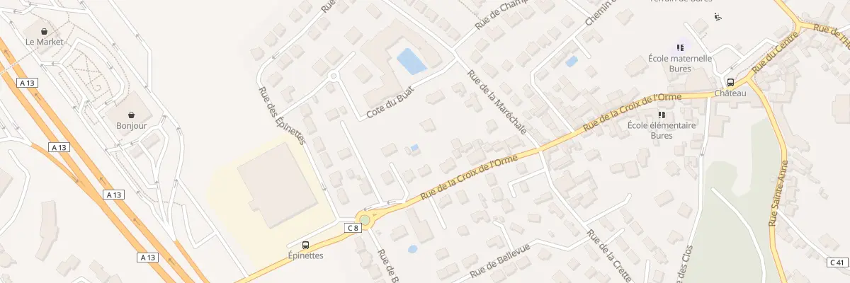 Plan du 5 Rue de la Maréchale à Morainvilliers
