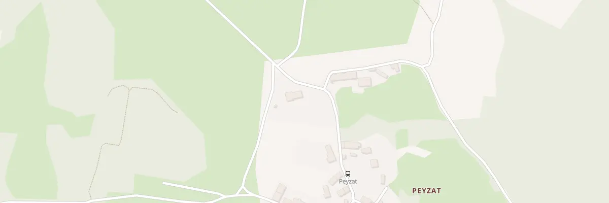 Plan du 8 Peyzat à Guéret