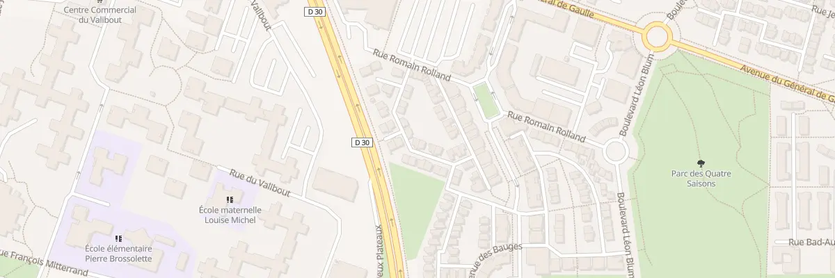 Plan du 72 Rue Jean-Antoine Chaptal à Plaisir
