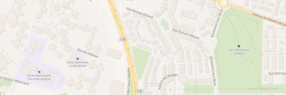 Plan du 59 Rue Jean-Antoine Chaptal à Plaisir