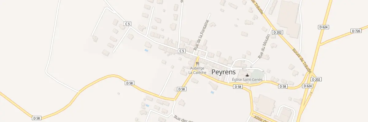 Plan du 27 Gr Grand Rue à Peyrens
