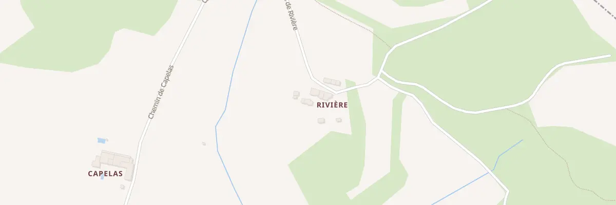 Plan du 28 Rivière à Cazalrenoux