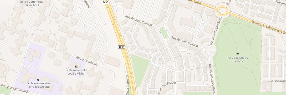 Plan du 64 Rue Jean-Antoine Chaptal à Plaisir