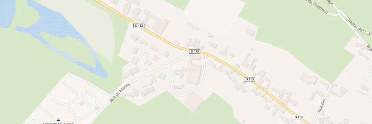 Plan du 1 Rue du Marais à Contes