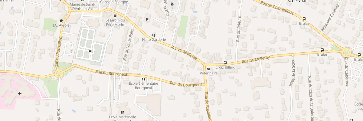 Plan du 234 Rue de Melleray à Saint-Denis-en-Val