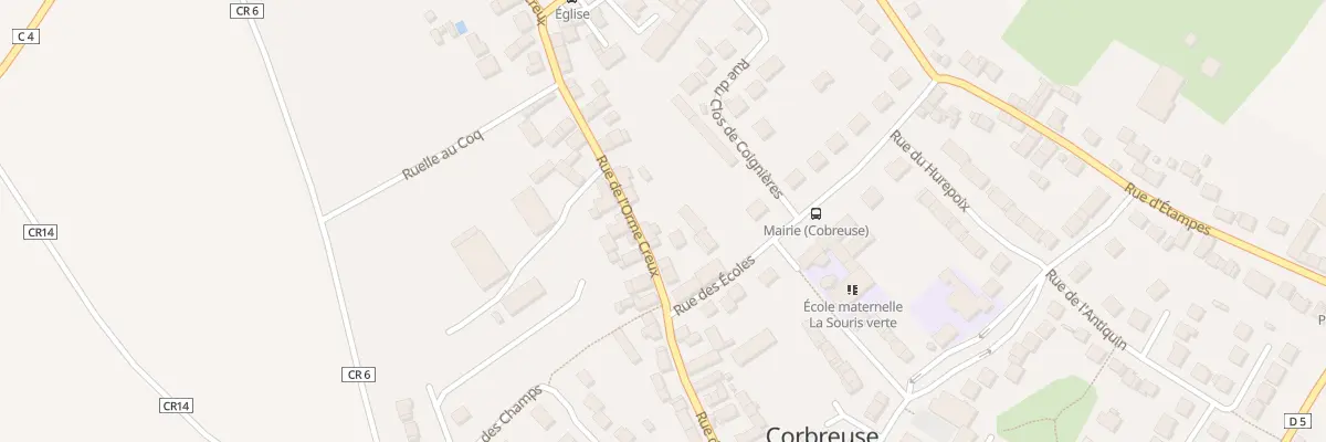 Plan du 31 Rue de l’Orme Creux à Corbreuse