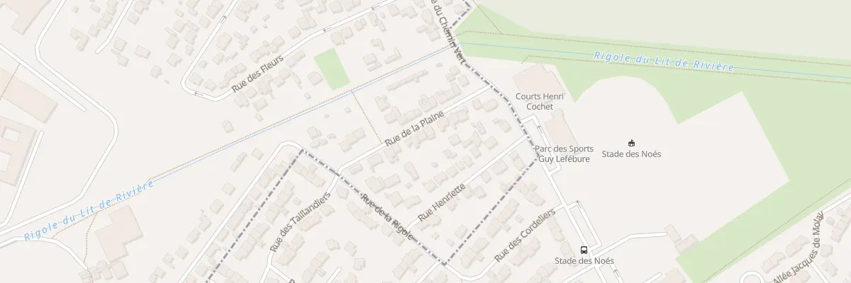 Plan du 13 Rue de la Plaine à La Verrière