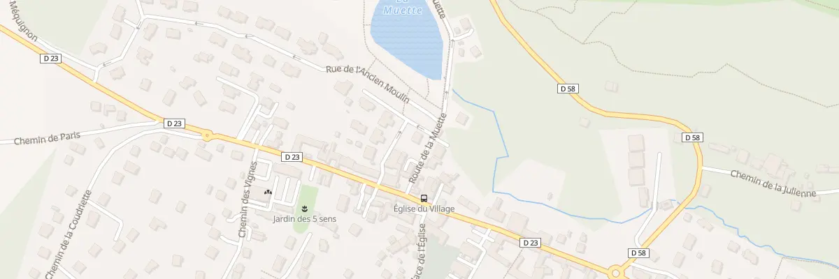 Plan du 5 Rte de la Muette à Élancourt