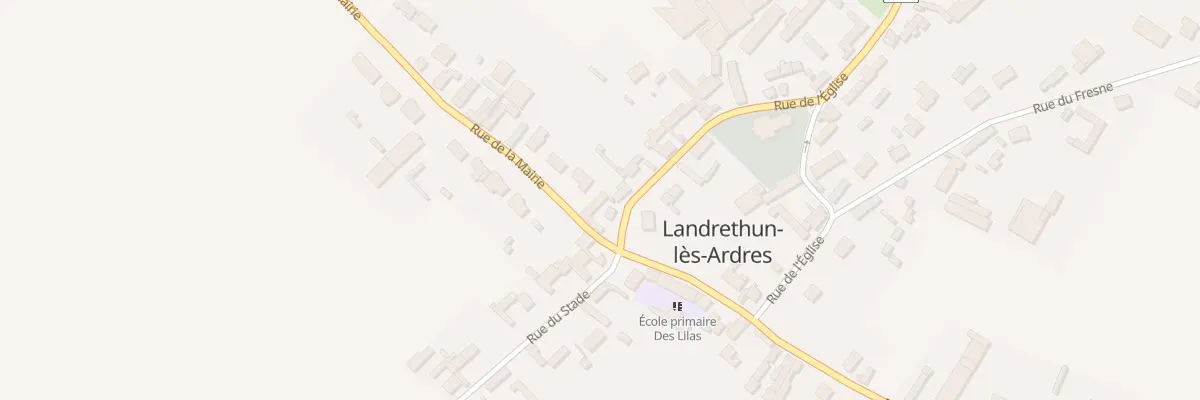 Plan du 1 Rue de l’Eglise à Landrethun-lès-Ardres