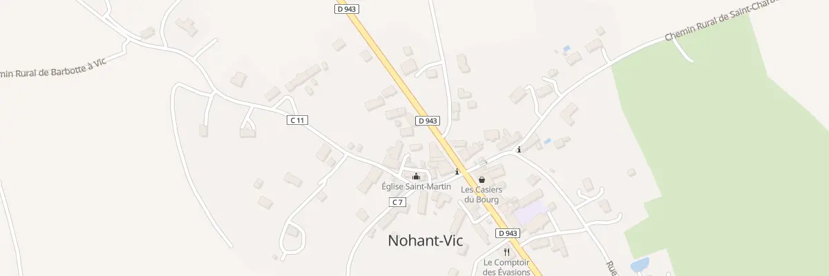 Plan du 2 Imp du Fournil à Nohant-Vic