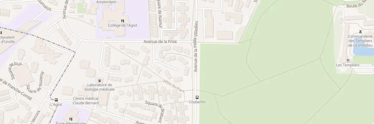 Plan du 13 Sq de l’Yser à Élancourt