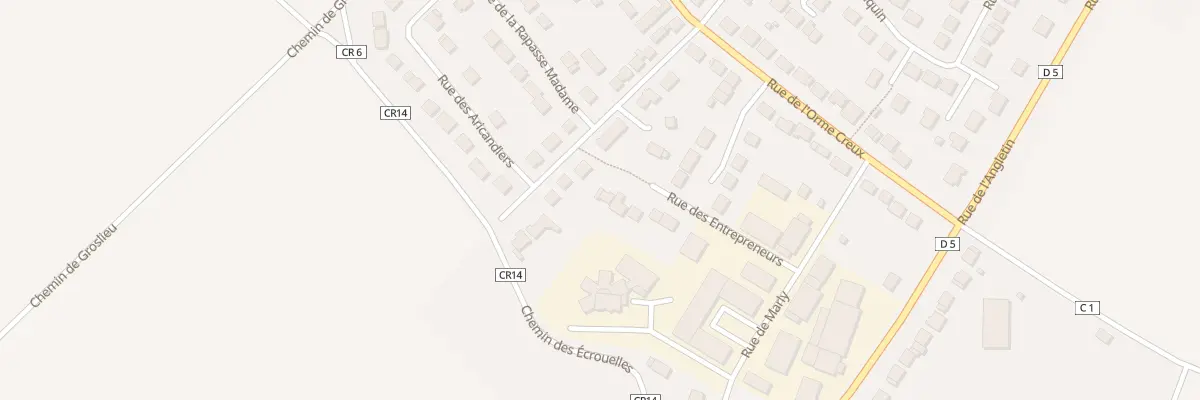 Plan du 13 Rue des Entrepreneurs à Corbreuse