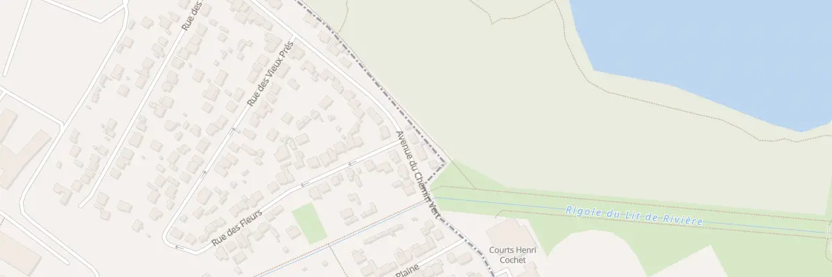 Plan du 37 Av du Chemin Vert à La Verrière