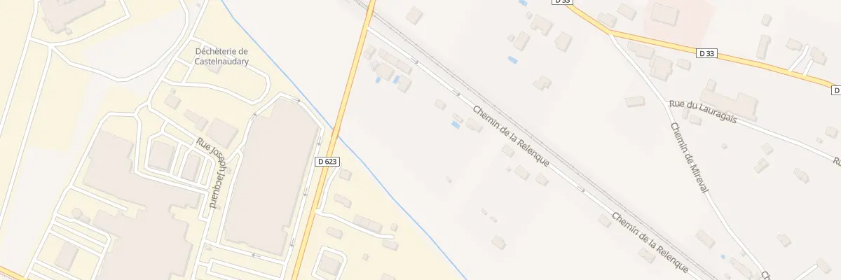 Plan du 102 Che d’en Tourre à Castelnaudary