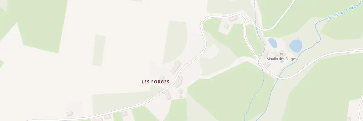 Plan du 4 Les Forges à Moutier-Malcard