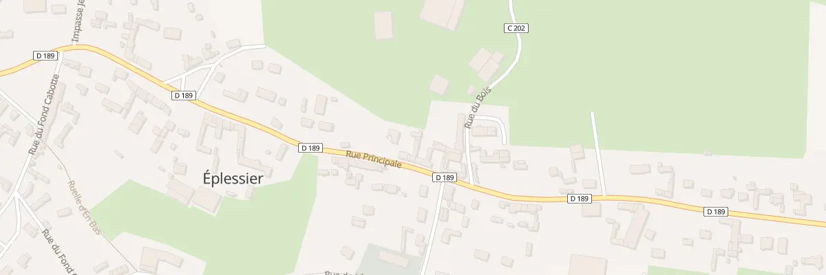 Plan du 28 Rue Principale à Éplessier