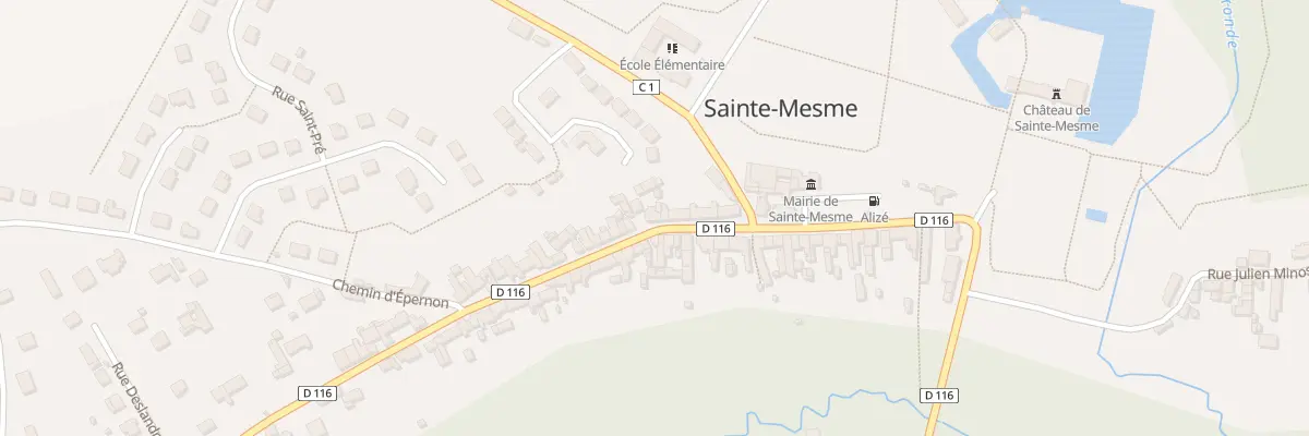 Plan du 14B Rue Charles Legaigneur à Sainte-Mesme