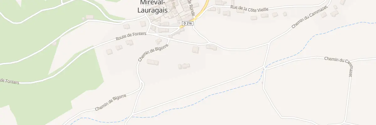 Plan du 1 Bigorre à Mireval-Lauragais