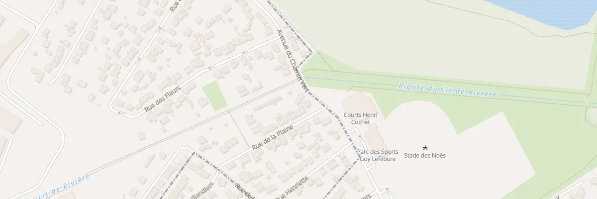 Plan du 72 Av du Chemin Vert à La Verrière