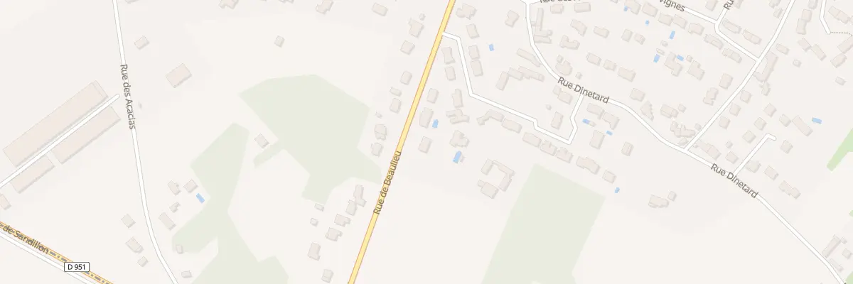 Plan du 767 Rue de Beaulieu à Saint-Denis-en-Val