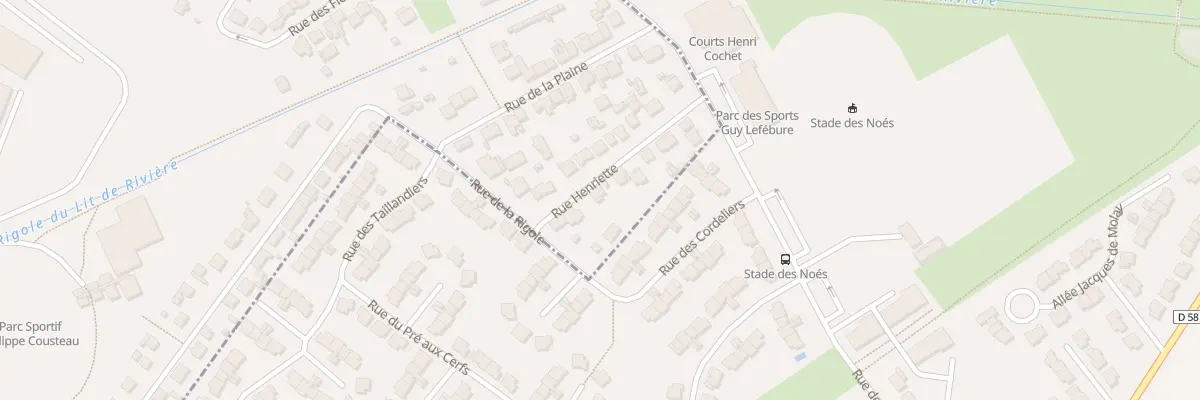 Plan du 9 Rue Henriette à La Verrière