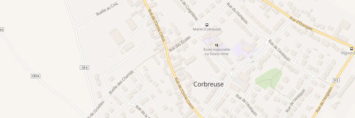 Plan du 37 Rue de l’Orme Creux à Corbreuse
