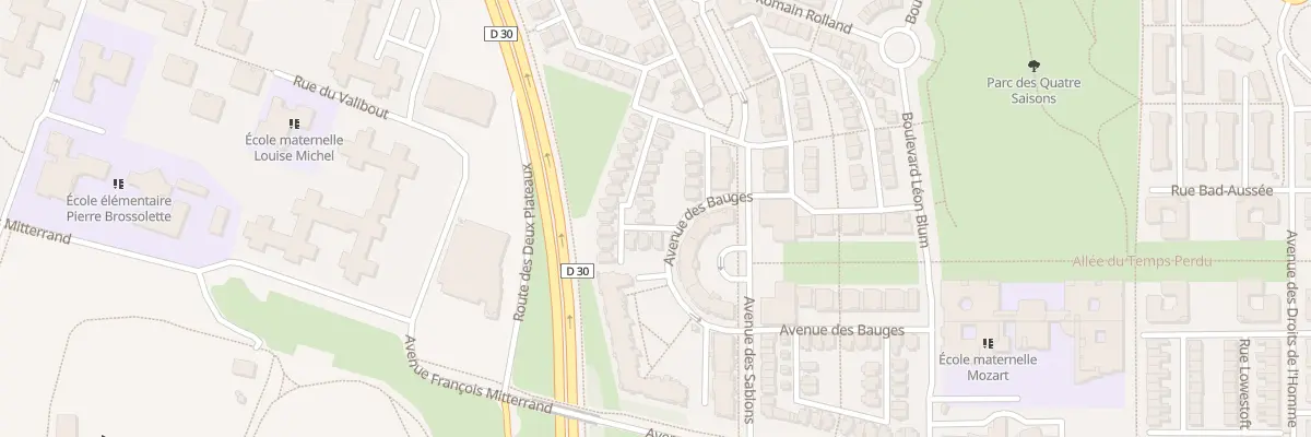 Plan du 77 Rue Condorcet à Plaisir