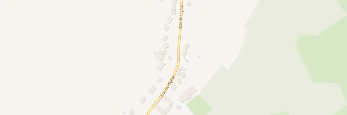 Plan du 719 Rue de l’Eglise à Rebergues