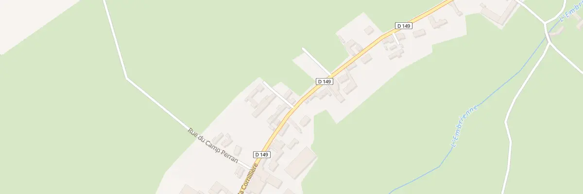 Plan du 22 Rue de la Cornilliere à Embry