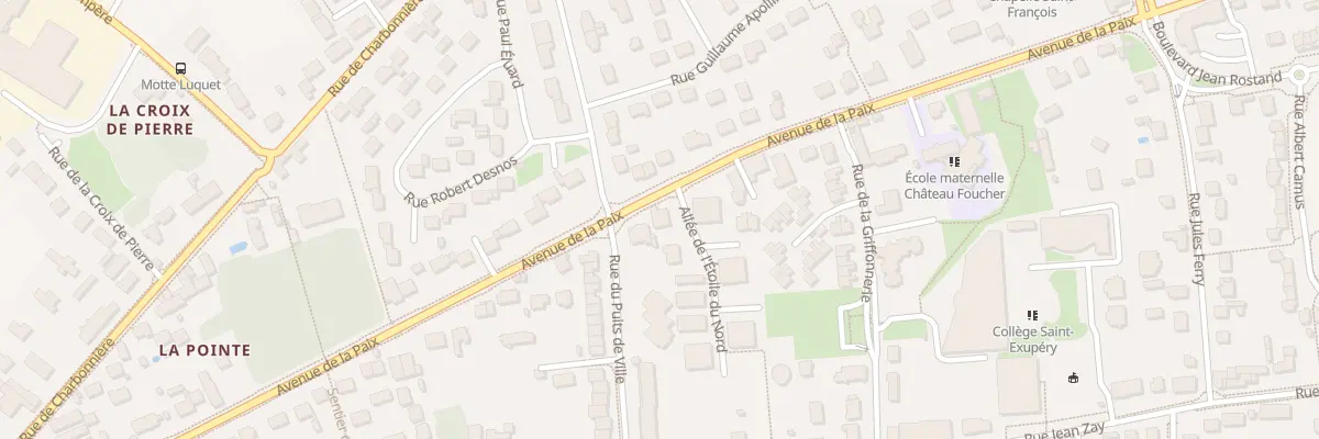 Plan du 74 Av de la Paix à Saint-Jean-de-Braye