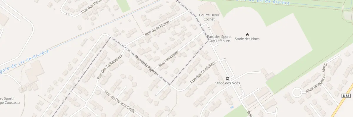 Plan du 7 Rue Henriette à La Verrière