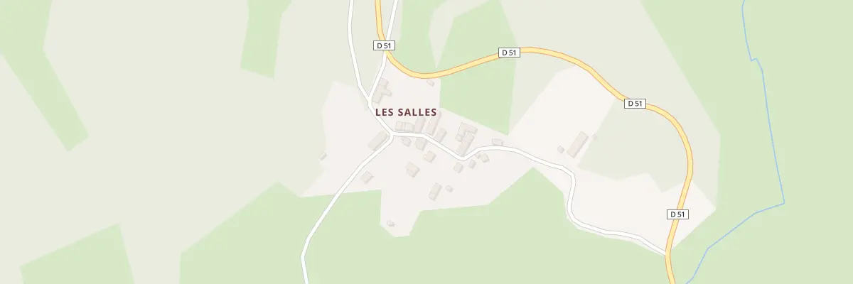 Plan du 5076 Les Salles à Gentioux-Pigerolles