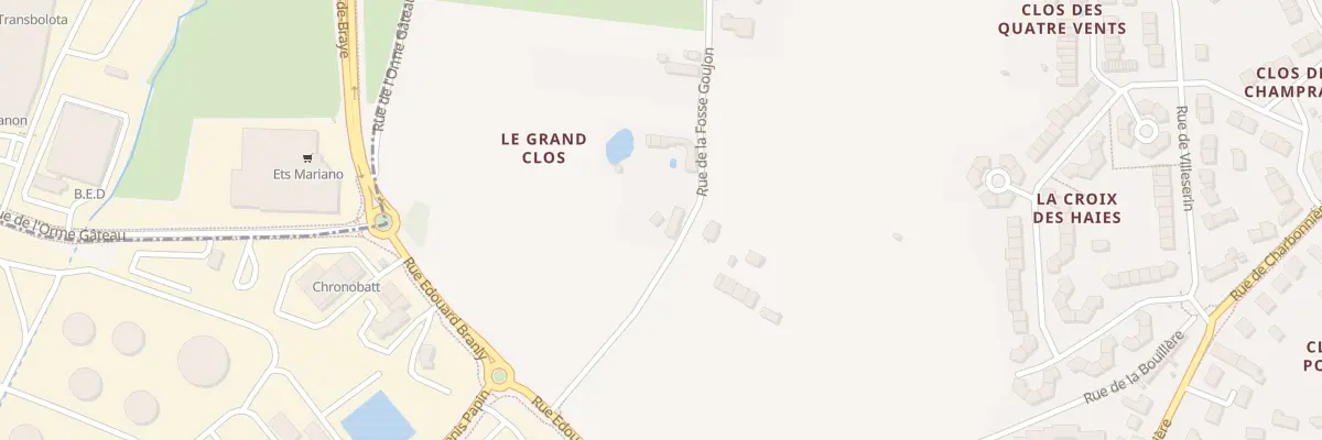 Plan du 17 Rue de la Fosse Goujon à Saint-Jean-de-Braye