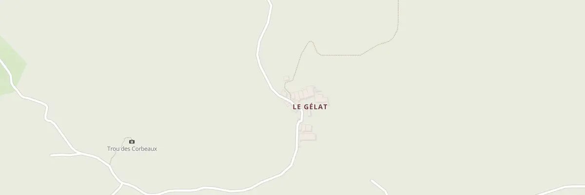 Plan du 599A Le Gelat Hameau à Bélesta