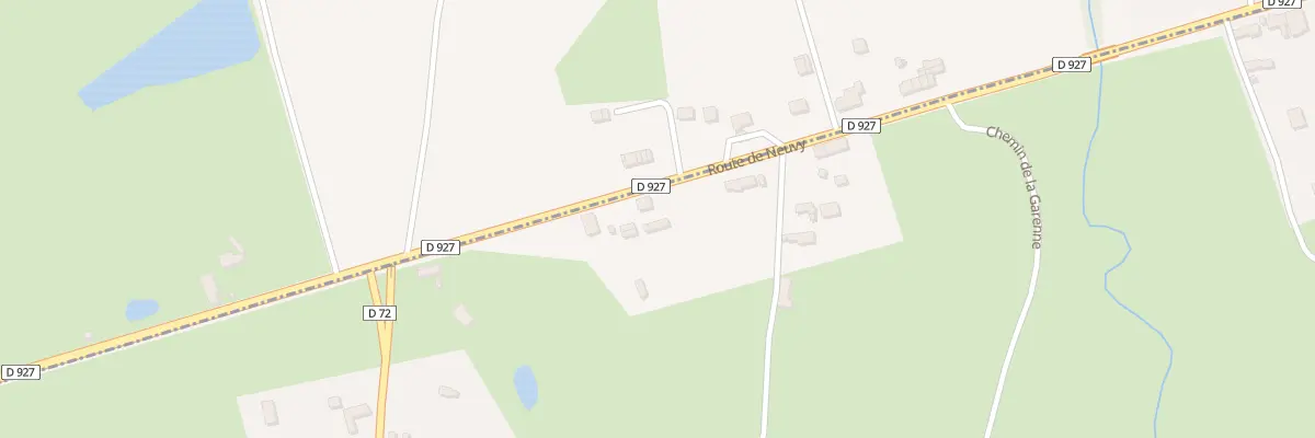 Plan du 62 Rte Neuvy au Magny