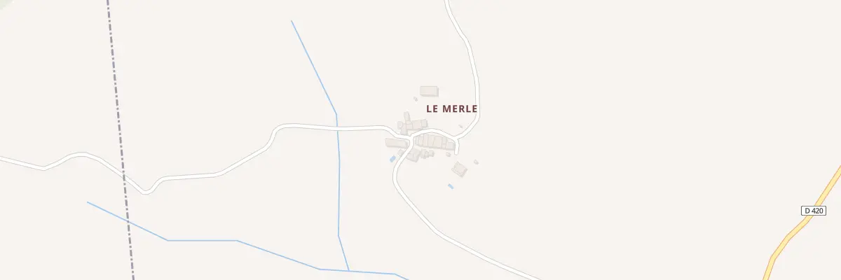 Plan du 19 Hameau Le Merle à Seignalens