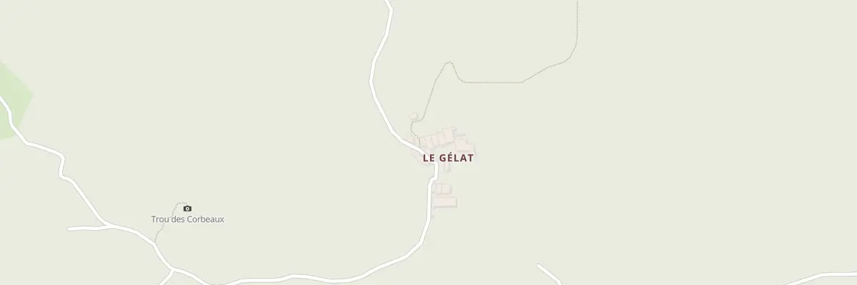 Plan du 601 Le Gelat Hameau à Bélesta