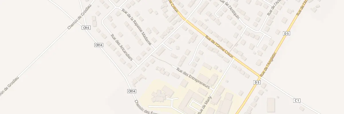 Plan du 7 Rue du Cordier à Corbreuse