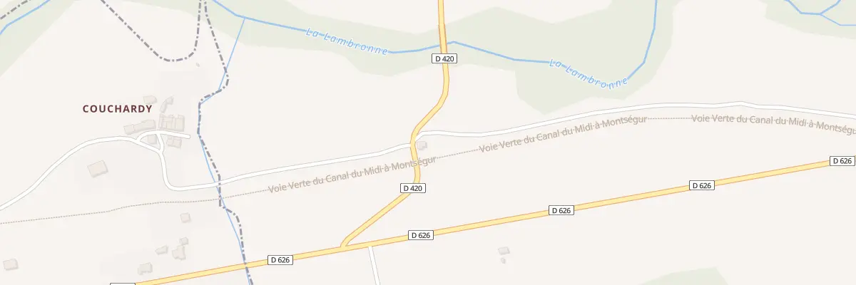 Plan du 54 La Picharelo à Val de Lambronne