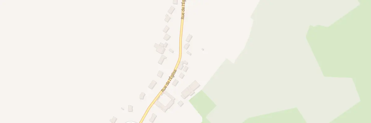 Plan du 680 Rue de l’Eglise à Rebergues
