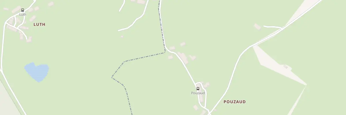 Plan du 5071 Pouzaud à Mazeirat