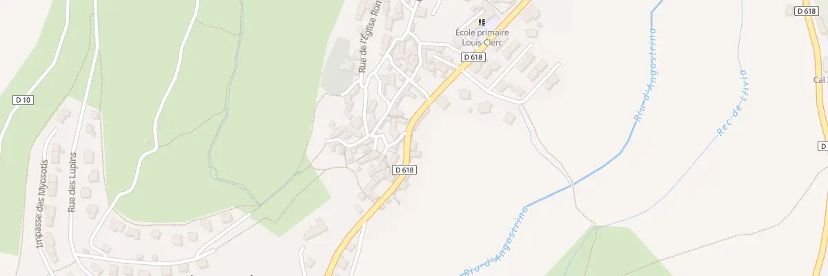 Plan du 24 Le Village à Angoustrine-Villeneuve-des-Escaldes