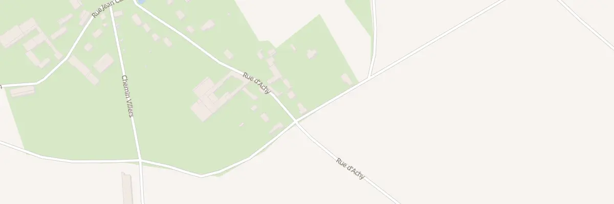 Plan du 2 Rue d’Achy (polhay) à Achy