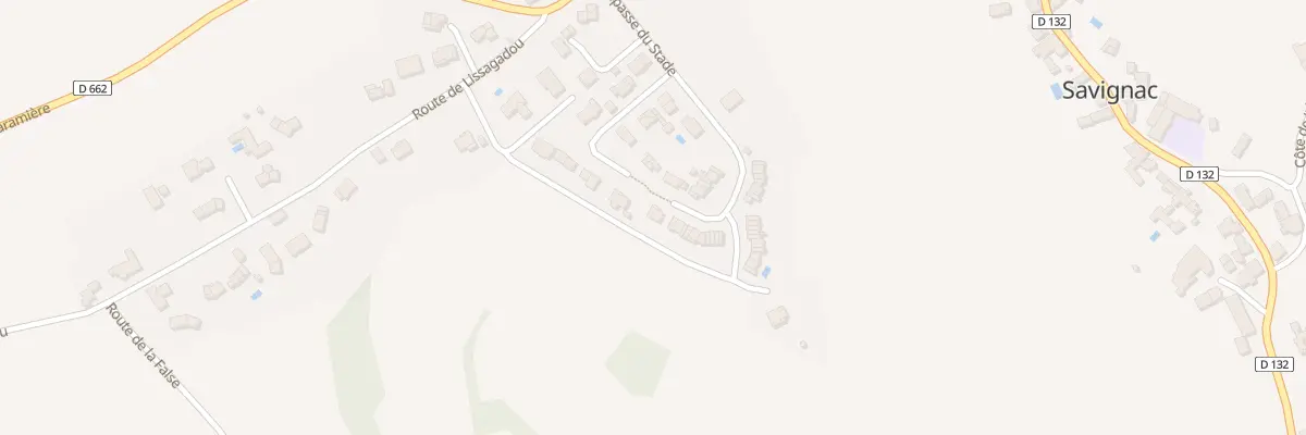 Plan du 5216 Les Hauts de Savignac à Savignac
