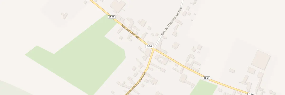 Plan du 1B Rue Jean Moulin à Brailly-Cornehotte