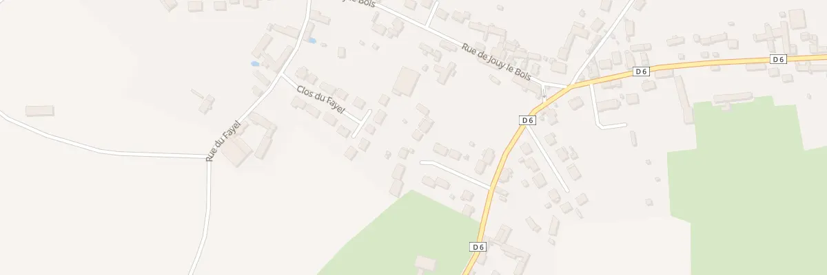 Plan du 244 Rue de St Clair sur Epte à Jouy-sous-Thelle
