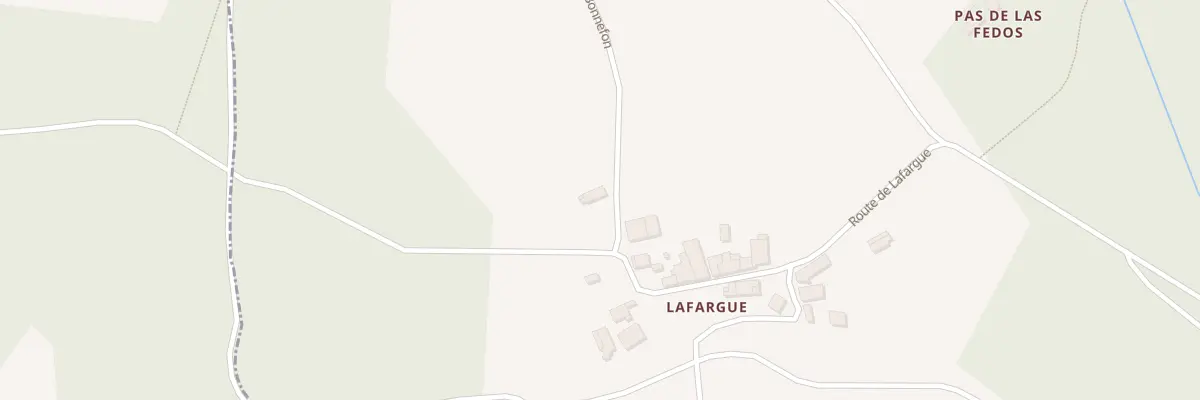 Plan du 5225 Lafargue à Cestayrols