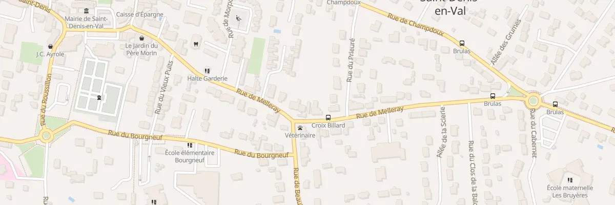 Plan du 311 Rue de Melleray à Saint-Denis-en-Val